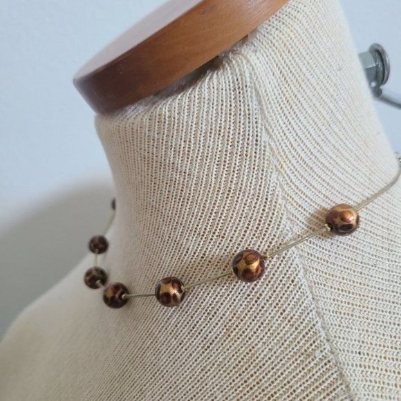 Bead Animal Patterned Necklace - Picture 6 of 10